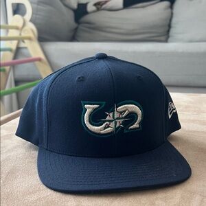 Navy Blue Baseball Cap with Logo